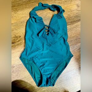 Teal One Piece Swimsuit
